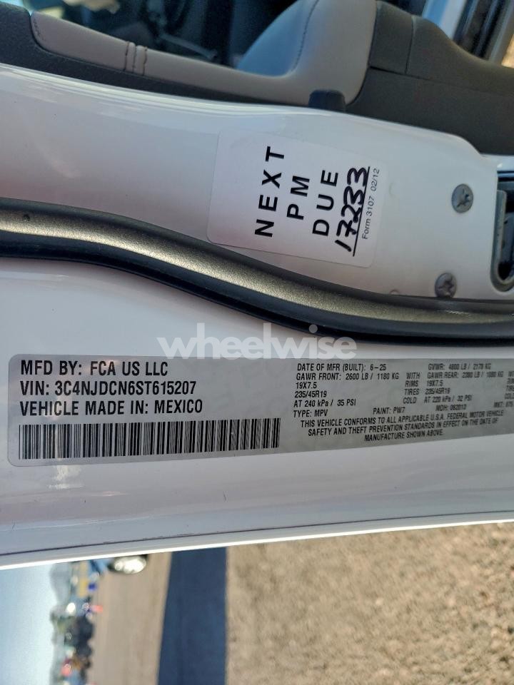 Photo 13 of 2025 JEEP COMPASS LIMITED (VIN 3C4NJDCN6ST615207)