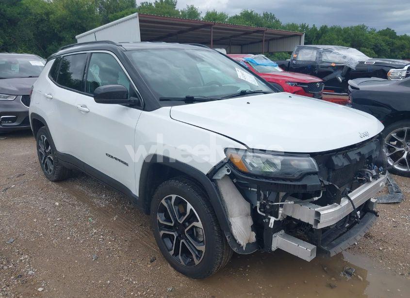 2023 Jeep Compass LIMITED 4X4 (VIN 3C4NJDCN7PT566543) main photo