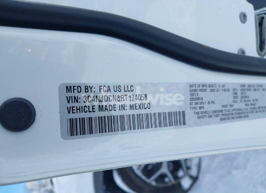 Photo 9 of 2024 Jeep Compass LIMITED 4X4 (VIN 3C4NJDCN8RT174058)