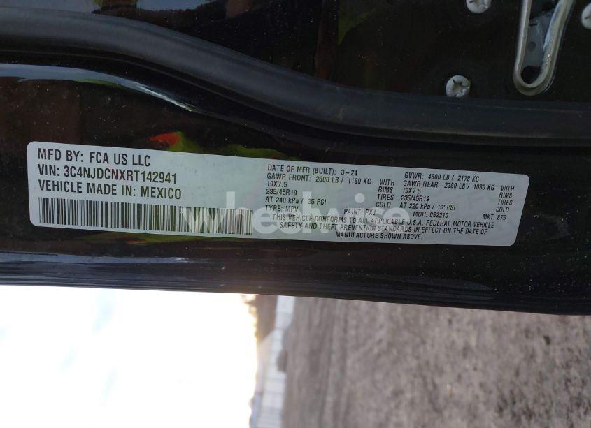 Photo 9 of 2024 Jeep Compass LIMITED 4X4 (VIN 3C4NJDCNXRT142941)