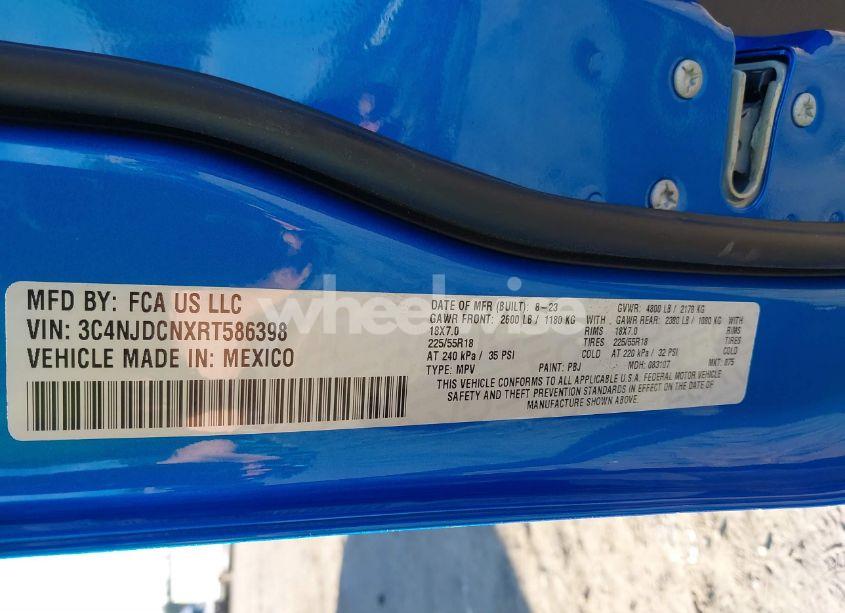 Photo 9 of 2024 Jeep Compass LIMITED 4X4 (VIN 3C4NJDCNXRT586398)