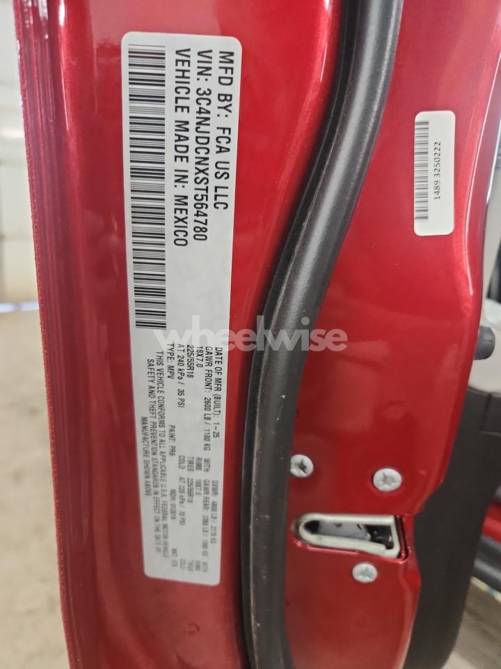 Photo 12 of 2025 JEEP COMPASS LIMITED (VIN 3C4NJDCNXST564780)