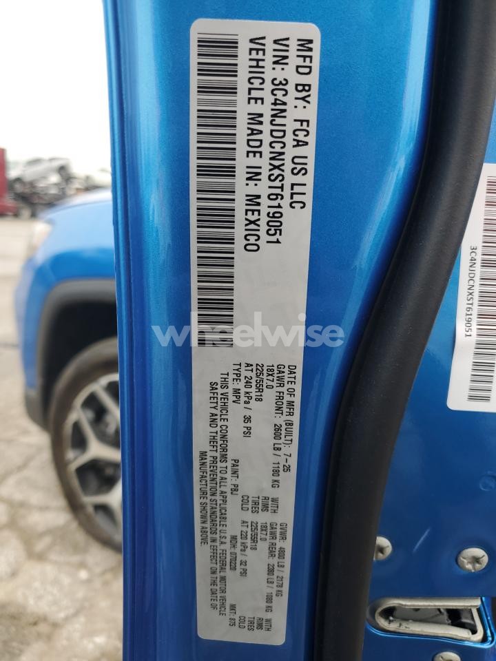 Photo 13 of 2025 JEEP COMPASS LIMITED (VIN 3C4NJDCNXST619051)