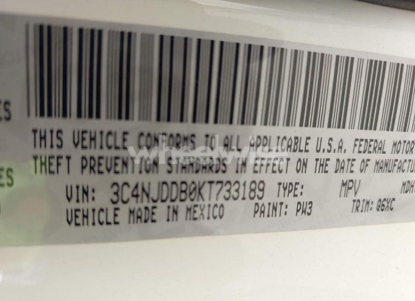 Photo 9 of 2019 Jeep Compass TRAILHAWK 4X4 (VIN 3C4NJDDB0KT733189)