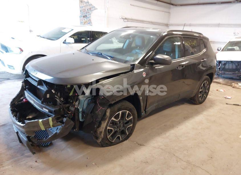 Photo 2 of 2021 Jeep Compass TRAILHAWK 4X4 (VIN 3C4NJDDB0MT501419)