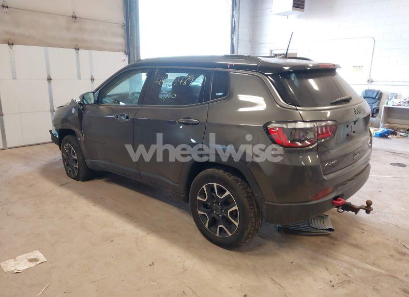 Photo 3 of 2021 Jeep Compass TRAILHAWK 4X4 (VIN 3C4NJDDB0MT501419)