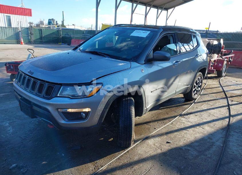 Photo 2 of 2021 Jeep Compass TRAILHAWK 4X4 (VIN 3C4NJDDB0MT515031)