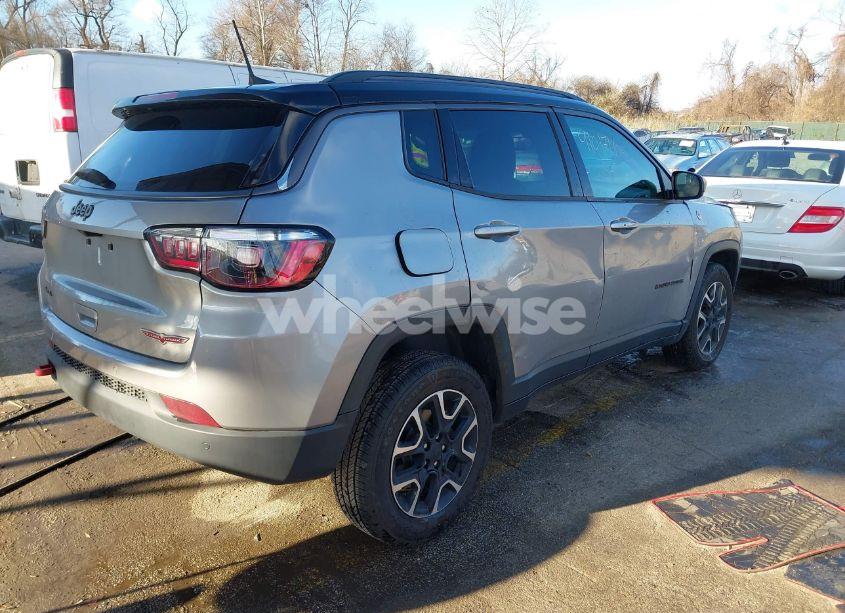 Photo 4 of 2021 Jeep Compass TRAILHAWK 4X4 (VIN 3C4NJDDB0MT515031)