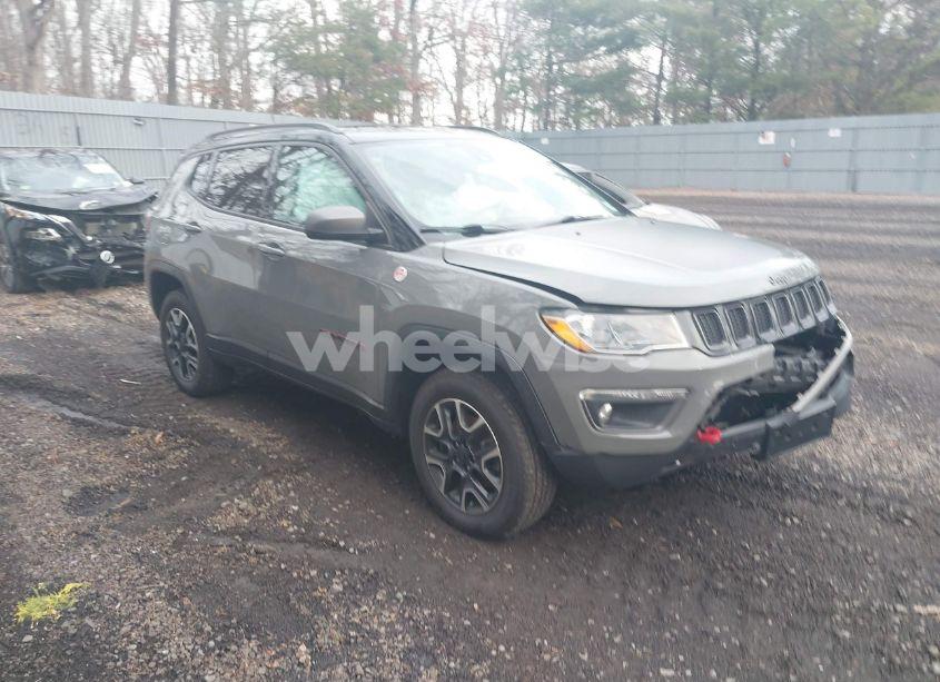 2021 Jeep Compass TRAILHAWK 4X4 (VIN 3C4NJDDB0MT555450) main photo