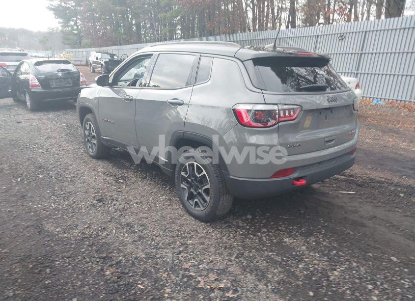 Photo 3 of 2021 Jeep Compass TRAILHAWK 4X4 (VIN 3C4NJDDB0MT555450)