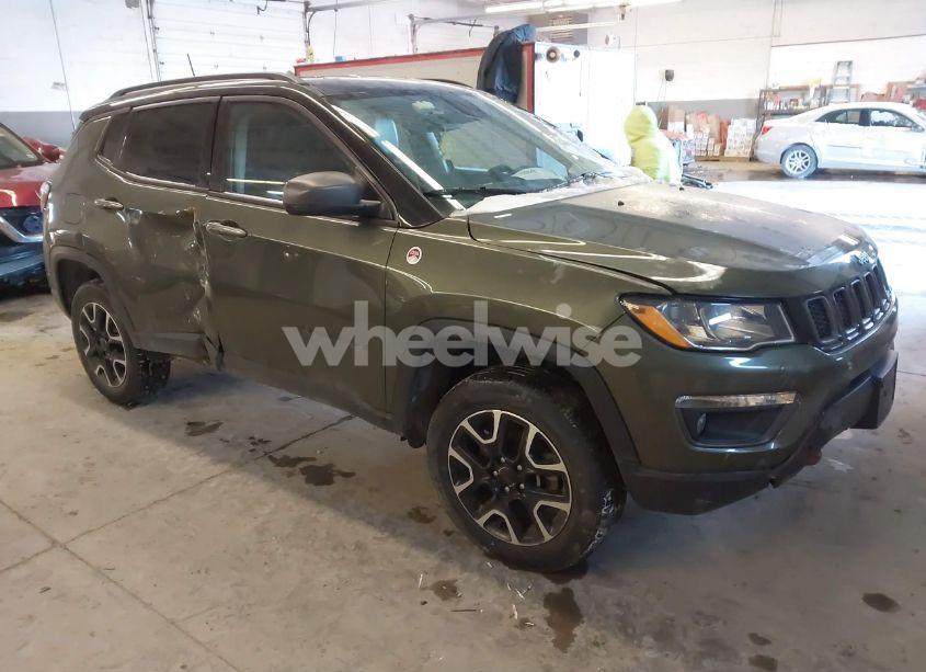 2021 Jeep Compass TRAILHAWK 4X4 (VIN 3C4NJDDB0MT594250) main photo