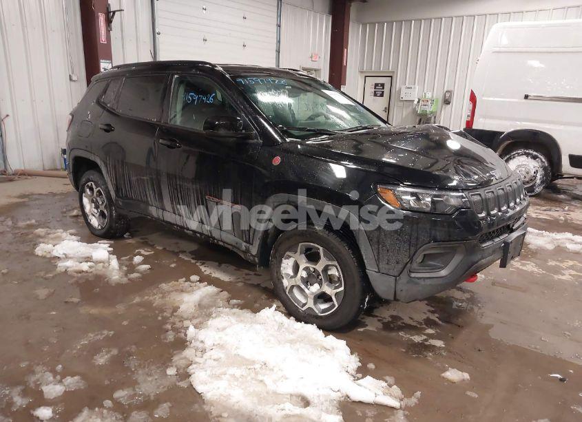 2022 Jeep Compass TRAILHAWK 4X4 (VIN 3C4NJDDB0NT228435) main photo