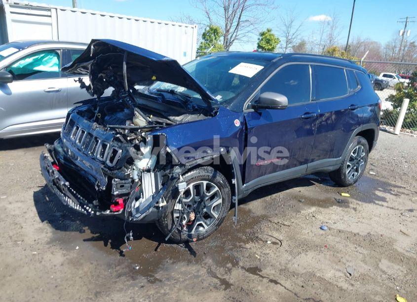 Photo 2 of 2020 Jeep Compass TRAILHAWK 4X4 (VIN 3C4NJDDB1LT106549)