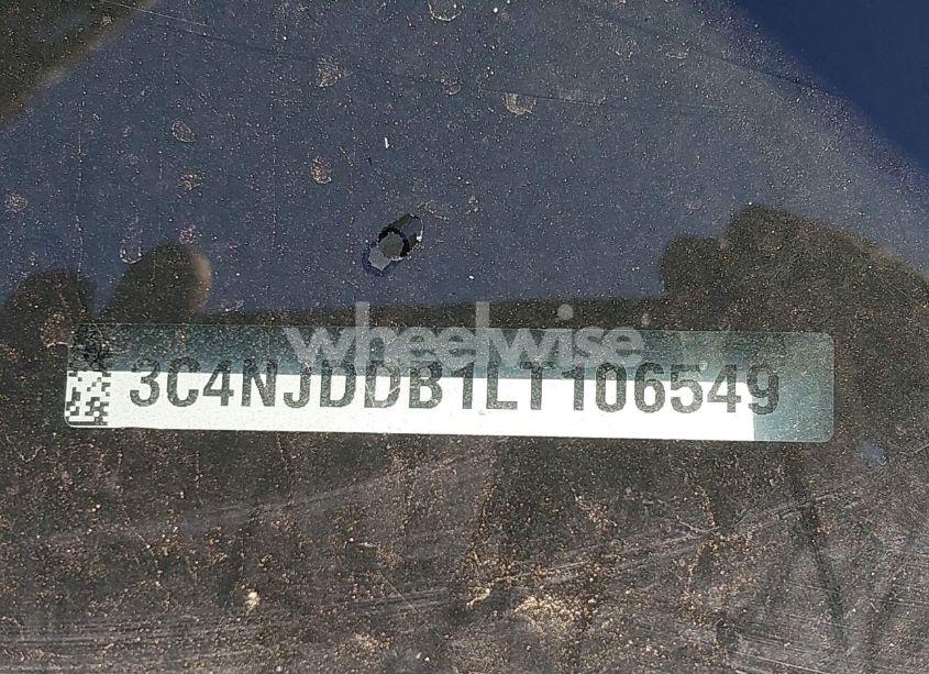 Photo 9 of 2020 Jeep Compass TRAILHAWK 4X4 (VIN 3C4NJDDB1LT106549)