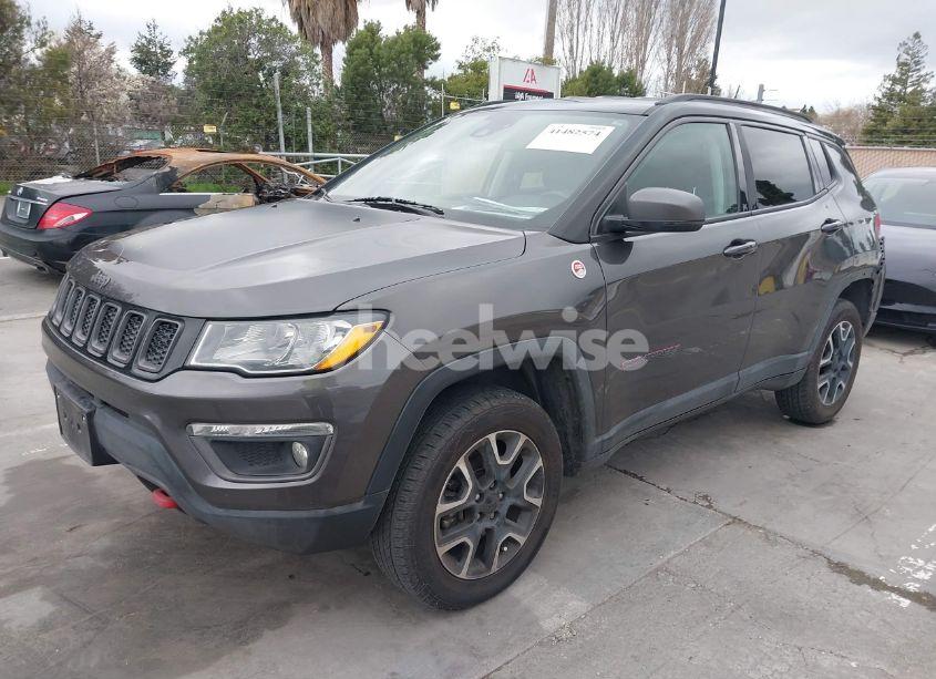 Photo 2 of 2021 Jeep Compass TRAILHAWK 4X4 (VIN 3C4NJDDB1MT564870)