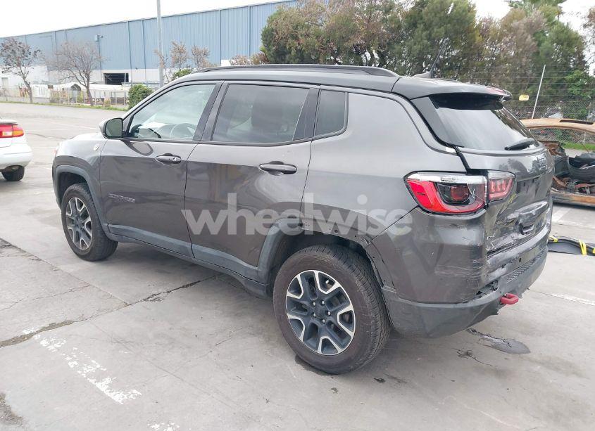 Photo 3 of 2021 Jeep Compass TRAILHAWK 4X4 (VIN 3C4NJDDB1MT564870)