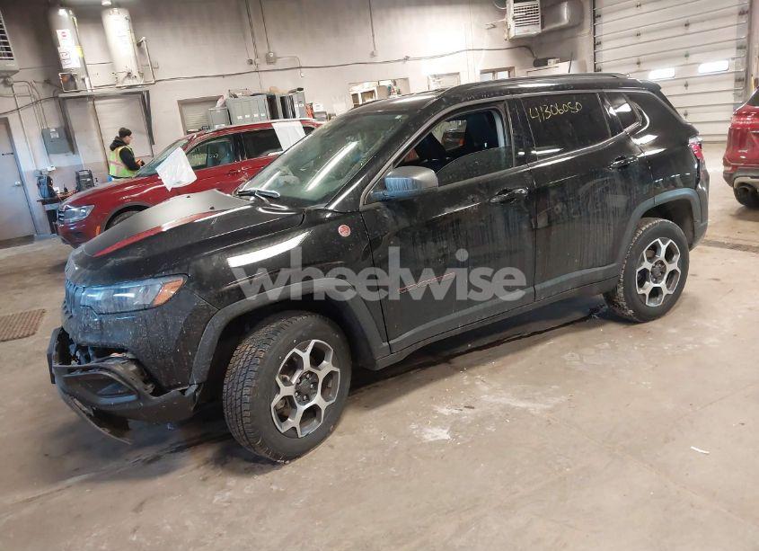Photo 2 of 2022 Jeep Compass TRAILHAWK 4X4 (VIN 3C4NJDDB1NT146570)
