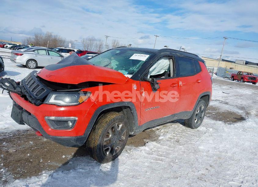 Photo 2 of 2018 Jeep Compass TRAILHAWK 4X4 (VIN 3C4NJDDB2JT343063)