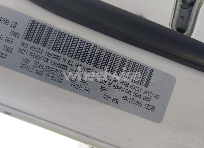 Photo 9 of 2019 Jeep Compass TRAILHAWK 4X4 (VIN 3C4NJDDB2KT671066)