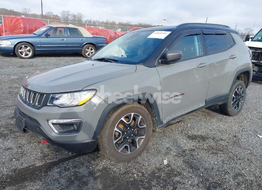 Photo 2 of 2020 Jeep Compass TRAILHAWK 4X4 (VIN 3C4NJDDB2LT143948)