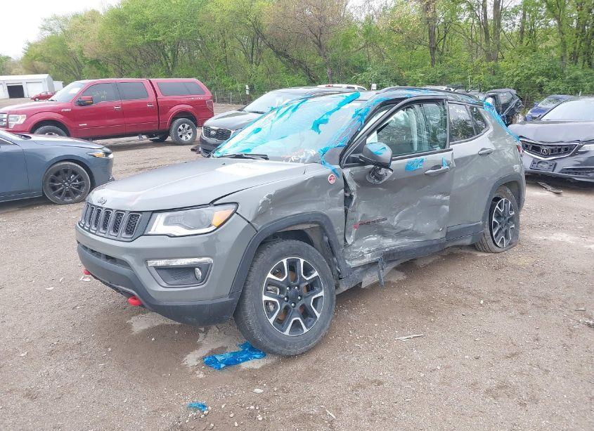 Photo 2 of 2021 Jeep Compass TRAILHAWK 4X4 (VIN 3C4NJDDB2MT598512)