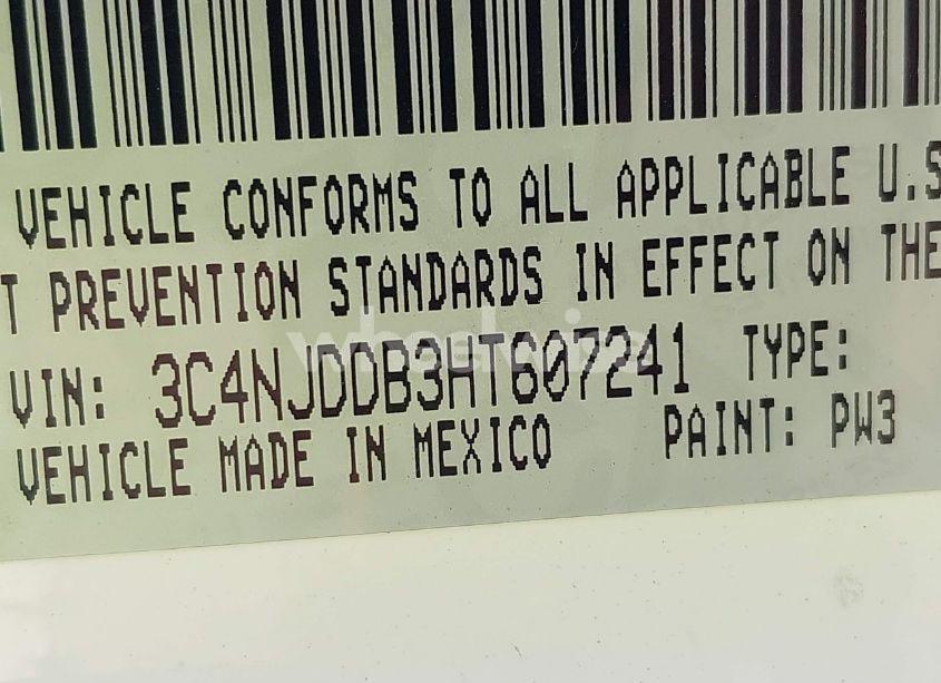Photo 9 of 2017 Jeep New COMPASS TRAILHAWK 4X4 (VIN 3C4NJDDB3HT607241)