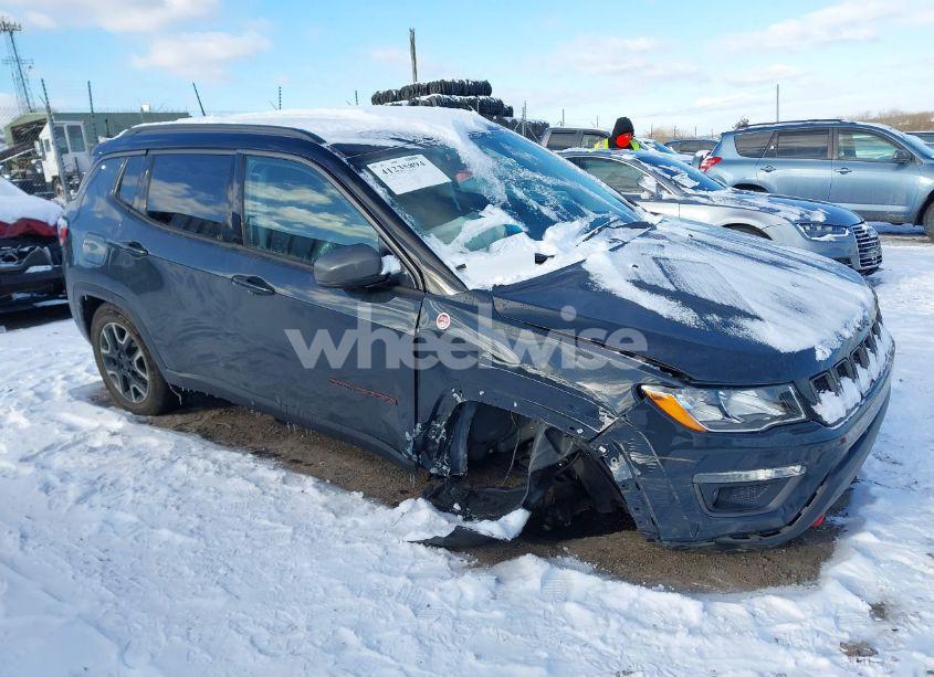 2018 Jeep Compass TRAILHAWK 4X4 (VIN 3C4NJDDB3JT129912) main photo