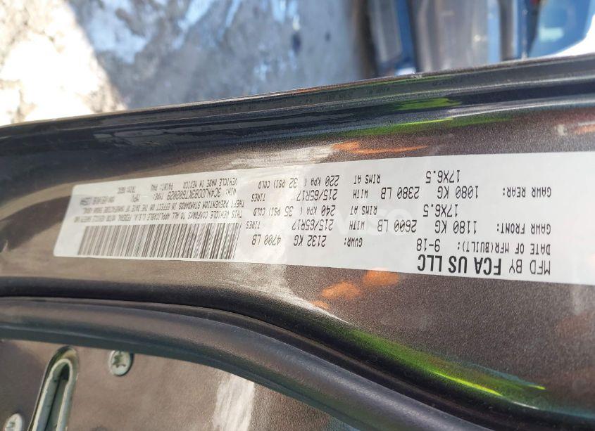 Photo 9 of 2019 Jeep Compass TRAILHAWK 4X4 (VIN 3C4NJDDB3KT602029)