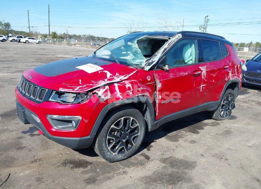 Photo 2 of 2019 Jeep Compass TRAILHAWK 4X4 (VIN 3C4NJDDB3KT671335)