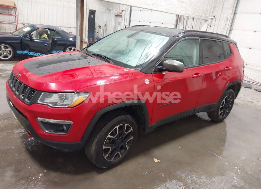 Photo 2 of 2020 Jeep Compass TRAILHAWK 4X4 (VIN 3C4NJDDB3LT215465)