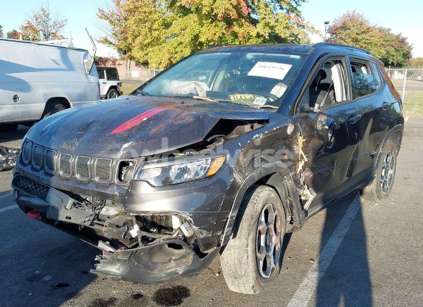 Photo 2 of 2022 Jeep Compass TRAILHAWK 4X4 (VIN 3C4NJDDB3NT206168)