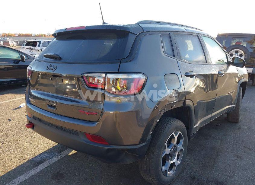 Photo 4 of 2022 Jeep Compass TRAILHAWK 4X4 (VIN 3C4NJDDB3NT206168)