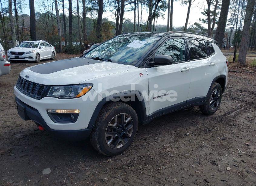 Photo 2 of 2018 Jeep Compass TRAILHAWK 4X4 (VIN 3C4NJDDB4JT174647)