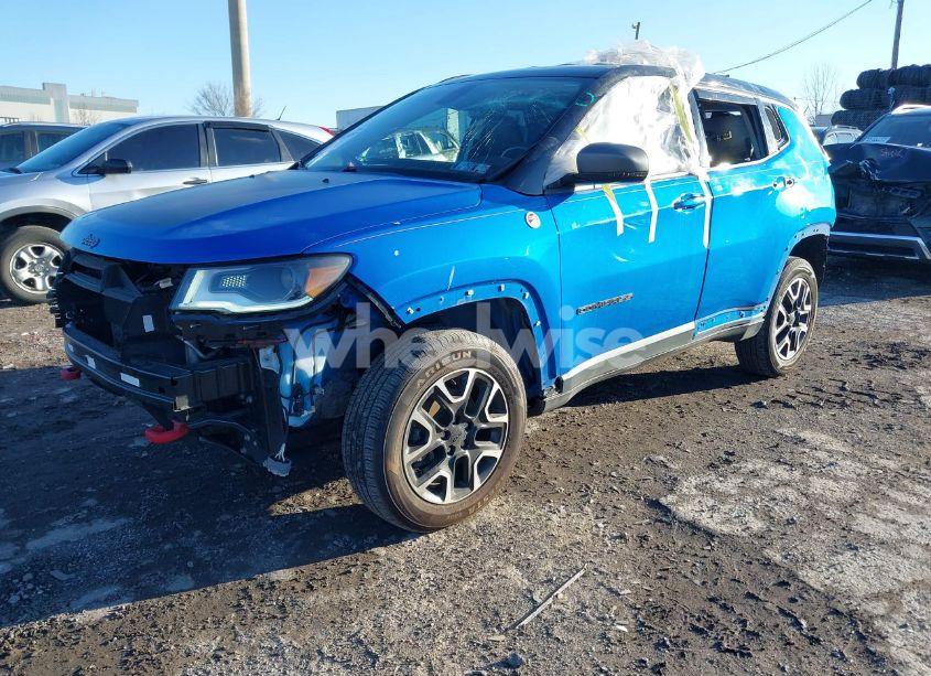 Photo 2 of 2020 Jeep Compass TRAILHAWK 4X4 (VIN 3C4NJDDB4LT100891)