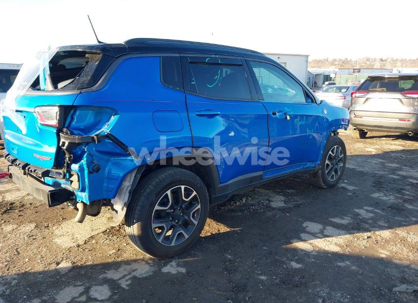 Photo 4 of 2020 Jeep Compass TRAILHAWK 4X4 (VIN 3C4NJDDB4LT100891)