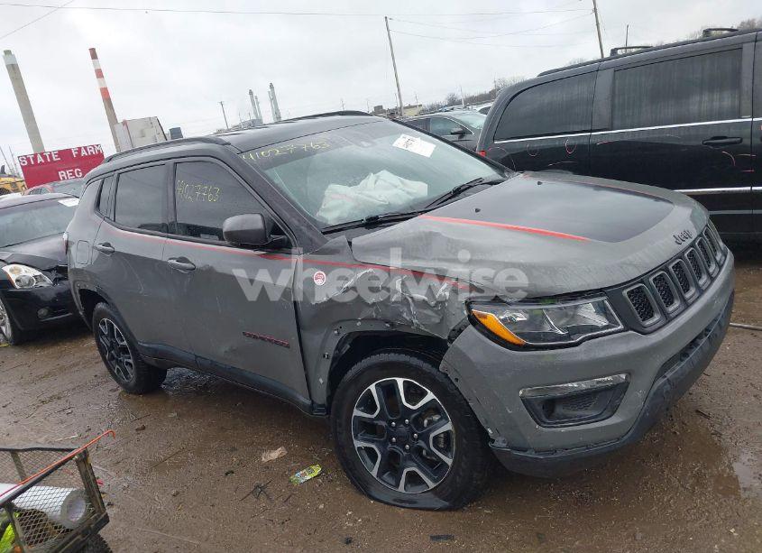 2021 Jeep Compass TRAILHAWK 4X4 (VIN 3C4NJDDB4MT600552) main photo
