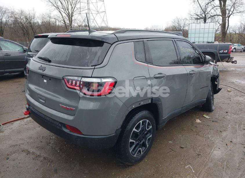 Photo 4 of 2021 Jeep Compass TRAILHAWK 4X4 (VIN 3C4NJDDB4MT600552)