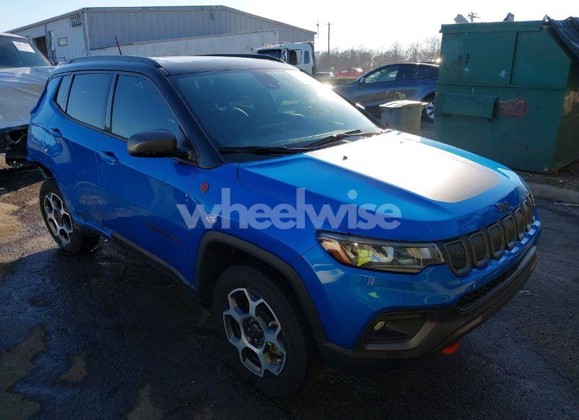 2022 Jeep Compass TRAILHAWK 4X4 (VIN 3C4NJDDB4NT105236) main photo