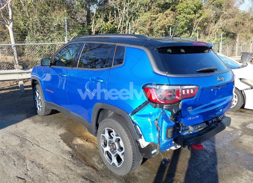 Photo 3 of 2022 Jeep Compass TRAILHAWK 4X4 (VIN 3C4NJDDB4NT105236)