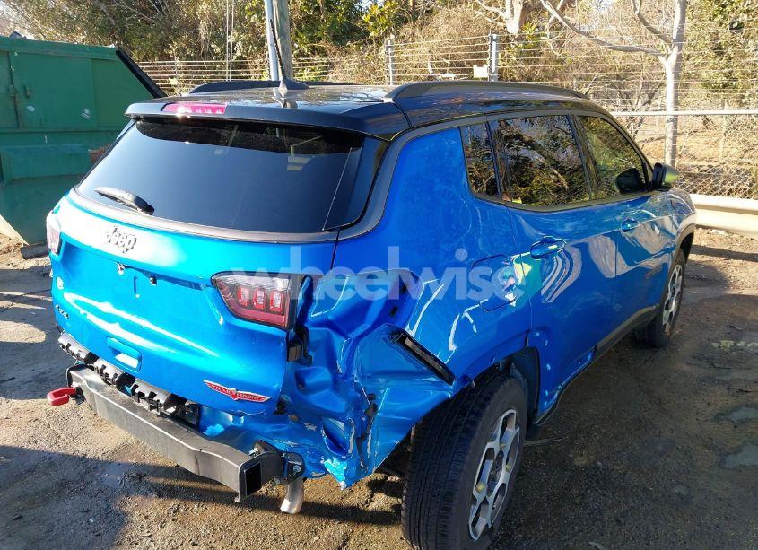 Photo 4 of 2022 Jeep Compass TRAILHAWK 4X4 (VIN 3C4NJDDB4NT105236)