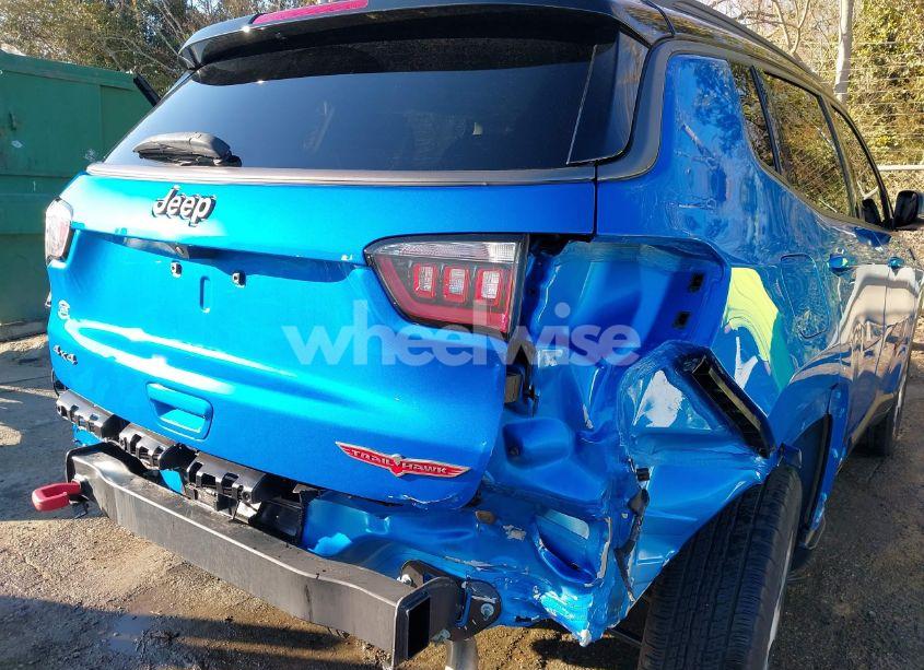 Photo 6 of 2022 Jeep Compass TRAILHAWK 4X4 (VIN 3C4NJDDB4NT105236)