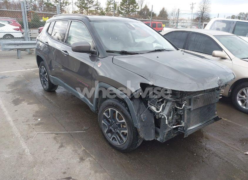 2019 Jeep Compass TRAILHAWK 4X4 (VIN 3C4NJDDB5KT620337) main photo
