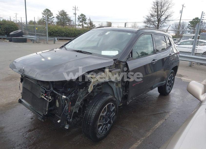 Photo 2 of 2019 Jeep Compass TRAILHAWK 4X4 (VIN 3C4NJDDB5KT620337)