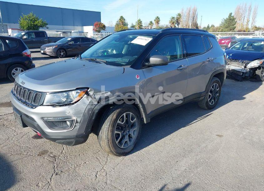 Photo 2 of 2021 Jeep Compass TRAILHAWK 4X4 (VIN 3C4NJDDB5MT564547)
