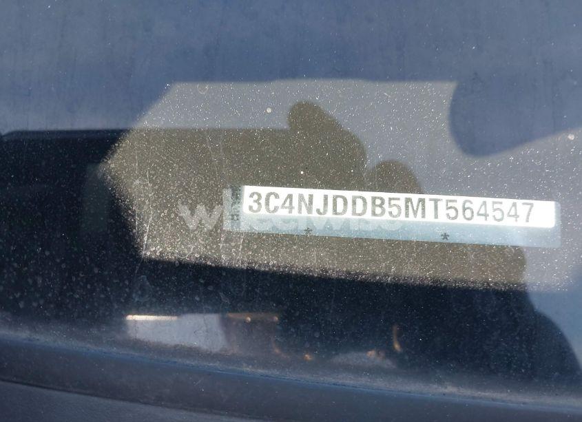 Photo 9 of 2021 Jeep Compass TRAILHAWK 4X4 (VIN 3C4NJDDB5MT564547)