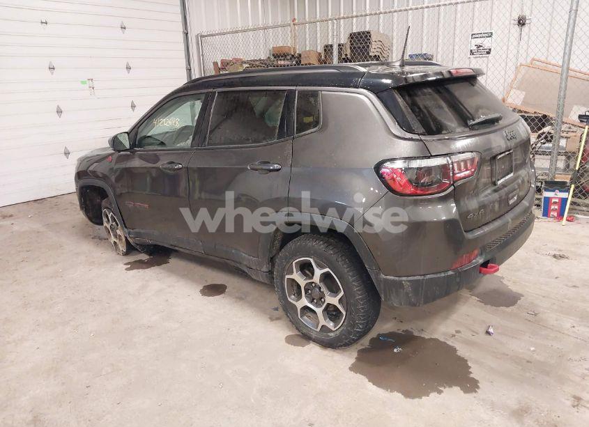 Photo 3 of 2022 Jeep Compass TRAILHAWK 4X4 (VIN 3C4NJDDB5NT117279)