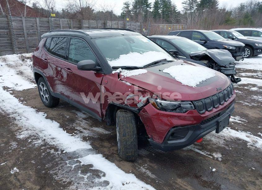 2022 Jeep Compass TRAILHAWK 4X4 (VIN 3C4NJDDB5NT183847) main photo