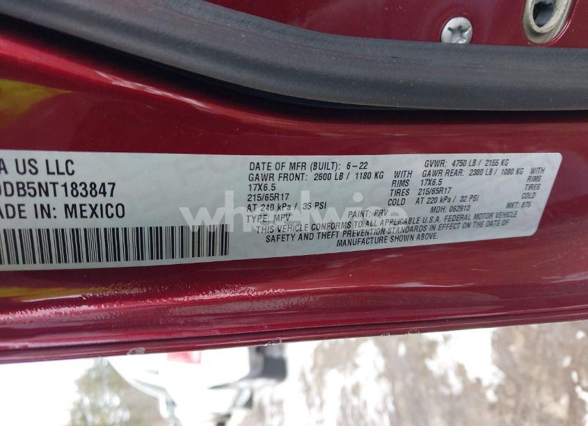 Photo 9 of 2022 Jeep Compass TRAILHAWK 4X4 (VIN 3C4NJDDB5NT183847)