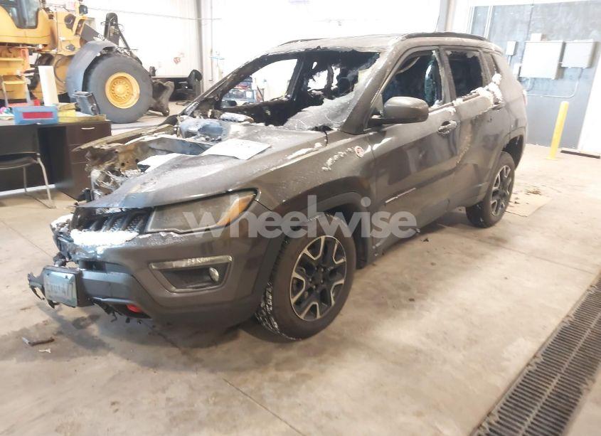 Photo 2 of 2020 Jeep Compass TRAILHAWK 4X4 (VIN 3C4NJDDB6LT156797)