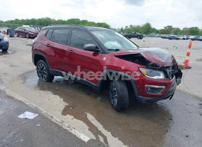 2021 Jeep Compass TRAILHAWK 4X4 (VIN 3C4NJDDB6MT502932) main photo